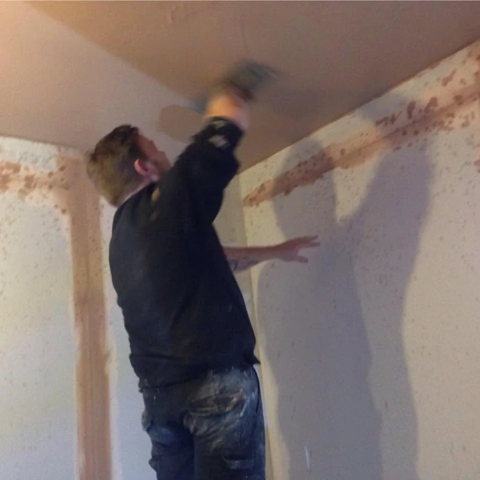 Plastering work